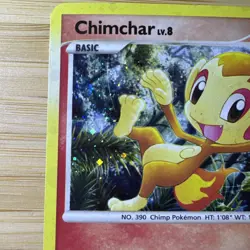 Pokemon Tcg Chimchar [Stamped] #56 Pokemon Majestic Dawn + Pop 6 Holo 14/17 - Image 3