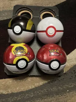 Poke Ball & Repeat Ball Collectors Tin - Pokemon 2025 FACTORY SEALED 6 Packs - Image 1