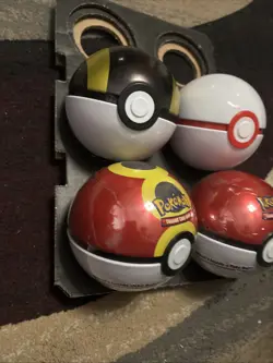Poke Ball & Repeat Ball Collectors Tin - Pokemon 2025 FACTORY SEALED 6 Packs - Image 2