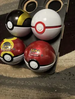 Poke Ball & Repeat Ball Collectors Tin - Pokemon 2025 FACTORY SEALED 6 Packs - Image 3