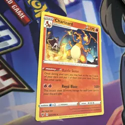 Pokemon Charizard #025/185 English Vivid Voltage Non-holo - Image 2