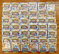 Pokemon Prismatic Evolutions Booster Box (Custom) Lot of 36 Sealed Packs in ETB! - Image 2