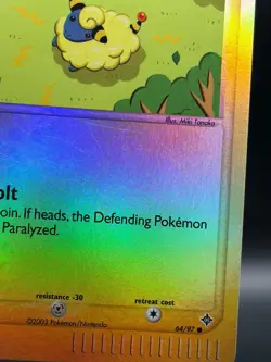 Pokemon Mareep Dragon DR 64/97 Reverse Holo Common Lightning Basic Jolt LP - Image 2