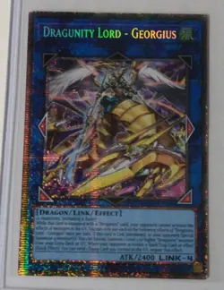 Yu-Gi-Oh Dragunity Lord Georgius BLGG-EN014 Starlight Rare - Image 1