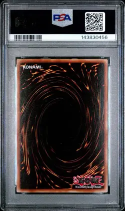 2003 Yu-Gi-Oh! Gamma the Magnet Warrior Duelist of Roses DOR Secret Rare PSA 8 - Image 2