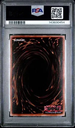 2003 Yu-Gi-Oh! Alpha the Magnet Warrior Duelist of Roses DOR Secret Rare PSA 8 - Image 2