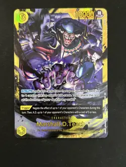 Marshall.D.Teach Secret Rare (OP16-119) | OP16 - The Time of Battle | ENGLISH - Image 1