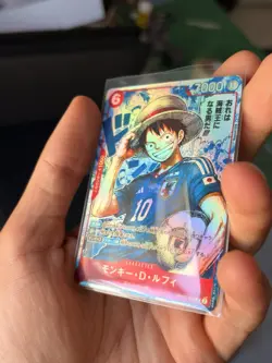 One Piece Custom Card Luffy x Samurai Jap Holo - Image 4