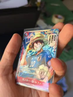 One Piece Custom Card Luffy x Samurai Jap Holo - Image 5