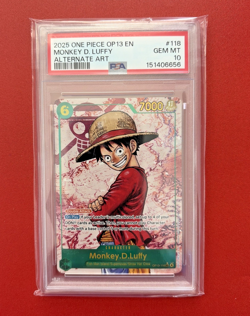Monkey.D.Luffy (118) ( Alternate Art) OP13-118 Carrying On His Will... - Image 3