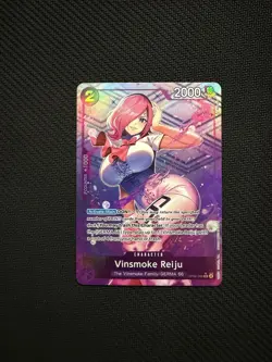 Vinsmoke Reiju (Full Art) OP06-068 Premium Booster -The Best- One Piece NM - Image 1