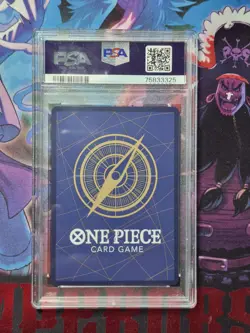 PSA 10 GEM MINT JAPANESE ONE PIECE 2022 CROCODILE OP01-067 ALTERNATE ART - Image 2