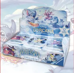 Disney Lorcana TCG: Winterspell Booster Box 24 Booster Packs ❄ - Image 1
