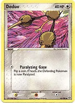 Pokemon EX Emerald 45/106 Card - Doduo - Image 1