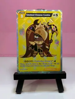 Smoked Cheese Cookie BS3-032 Rare Cookie Run Braverse TCG English card - Image 1