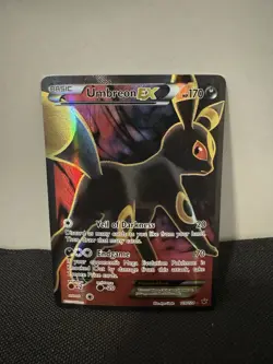 Pokemon Umbreon EX 119/124 Ultra Rare Holo Full Art XY Fates Collide - Image 1