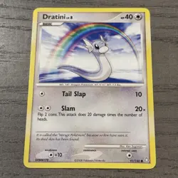 Dratini DPBP#178 91/146 - Pokemon TCG Legends Awakened Rainbow Card vintage 2008 - Image 1