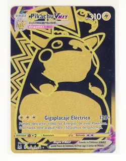 ~ESP~ SPANISH Pikachu VMax TG29 Lost Origin Pokemon Card (G4) - Image 1