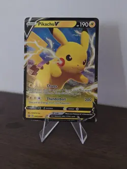 Pikachu V SWSH061 SWSH: Sword & Shield Promo Cards Holo - Image 2