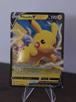 Pikachu V SWSH061 SWSH: Sword & Shield Promo Cards Holo - Image 3