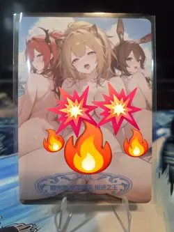 SZ-19 LIQUID FANTASY Trio Spicy Waifu Soft Card Anime - Image 1