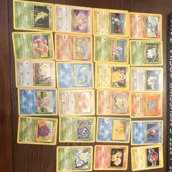 WOTC Pokemon TCG Base Set 2 79-Card Mixed Lot Unlimited English non holo - Image 3