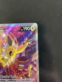 Jolteon V SWSH183 SWSH: Sword & Shield Promo Cards Holo - Image 3