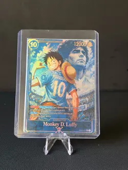 One Piece Custom Card Luffy X Maradona - Image 1