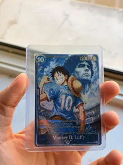 One Piece Custom Card Luffy X Maradona - Image 3
