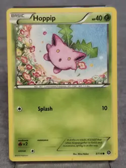 Hoppip 3/114 Common | Steam Siege | Pokemon Card - Image 1