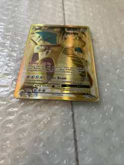 Dragonite EX Full Art Golden Holo Card 106/108 Evolutions XY - Image 1