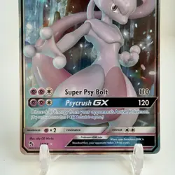 Mewtwo GX 31/68 Hidden Fates Ultra Rare Holo Pokemon Card NM - Image 4