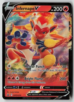 Pokemon TCG SWSH: Sword & Shield Promo Cards #SWSH252 Infernape V - Image 1