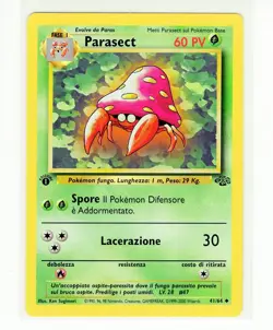 ~ITA~ ITALIAN Parasect 1st Edition 41 Jungle Pokemon Card (g4) - Image 1