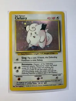 5 Pokemon Cards Holo Hitmonchan Ninetales Magneton Clefairy Poliwrath - Image 4