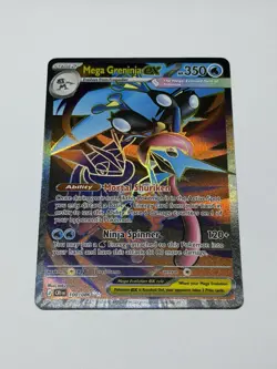 Pokemon Card TCG Mega Greninja EX Ultra Rare Full Art Chaos Rising 100/086 NM/MT - Image 1