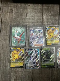 Pokemon Card Lot - IR, Full Art, V, VMAX - 14 Cards Total NM Pokemon TCG - Image 2