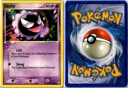 Pokemon Card - Gastly 52/92 Legend Maker Common Moderately Played - Image 3