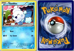 Pokemon Card - Vanillite 31/99 Next Destinies 2012 Common Moderately Played - Image 3