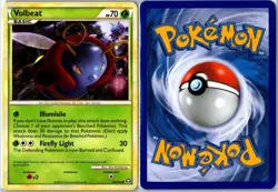 Pokemon Card - Volbeat HGSS Triumphant 82/102 2010 Common Lightly Played - Image 3