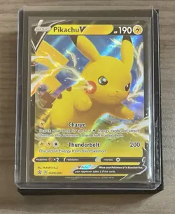 Pikachu V SWSH061 SWSH: Sword & Shield Promo Cards Holo - Image 1