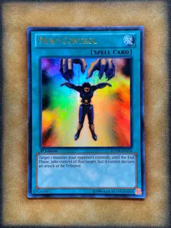 Yugioh Mind Control LCYW-EN176 Ultra Rare 1st Ed LP - Image 1