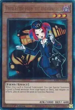 Yugioh! Tour Guide From the Underworld - RA01-EN005 - Prismatic Ultimate Rare - - Image 1