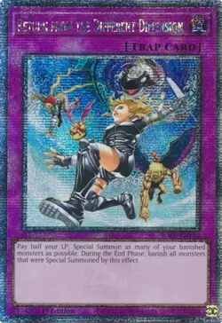 Return from the Different Dimension (Quarter Century Secret Rare)-Quarter Cen... - Image 1