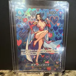 Bandai Boa Hancock (Alt Art) OP07-051 SP OP-07 Foil 8000P ONE PIECE JP - Image 1