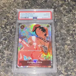 One Piece Portgas D. Ace P-028 2023 CS Event Pack PSA 10 Gem Mint - Image 3