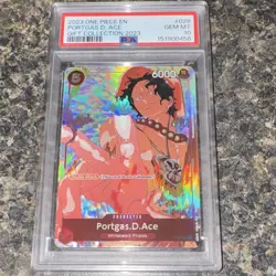 One Piece Portgas D. Ace P-028 2023 CS Event Pack PSA 10 Gem Mint - Image 4