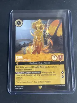 Kida Protector Atlantis 7/204 Disney Lorcana Into Inklands NM - Image 1