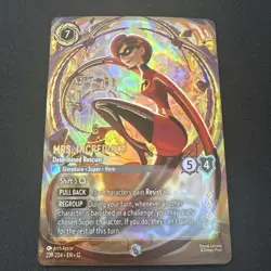 Disney Lorcana Elastigirl-Determined Rescuer Enchanted Wilds Unknown 239/204 - Image 1