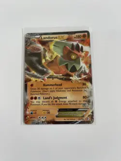 Pokemon TCG LANDORUS EX 89/149 BOUNDARIES CROSSED CARD - Image 1